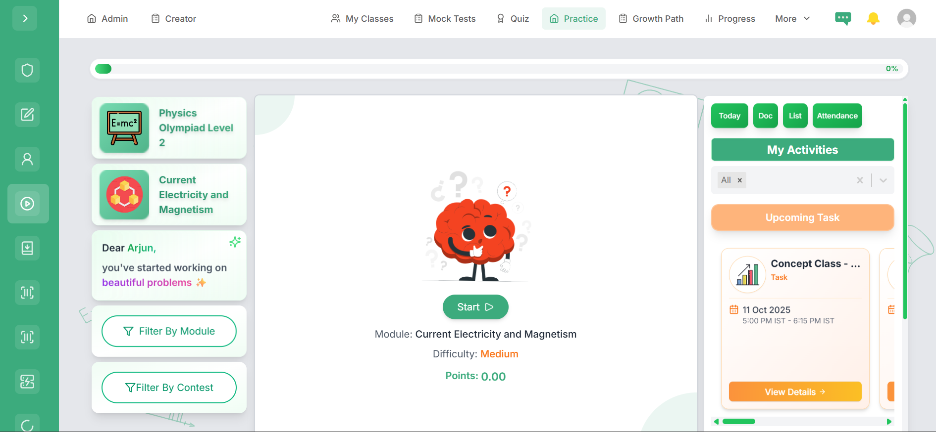 Panini8 Olympiad Software